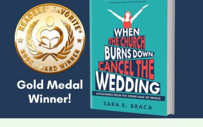 “When the Church Burns Down, Cancel the Wedding” wins the Readers’ Favorite Gold Medal Award for Non-Fiction Humor!